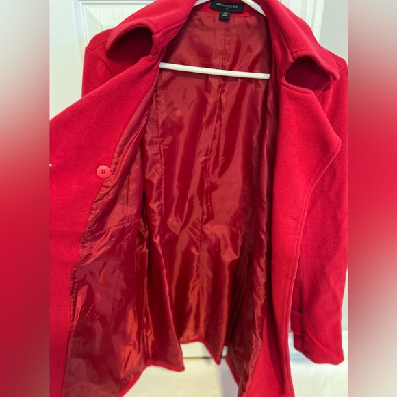 Banana Republic Red Coat, M - Picture 6 of 7
